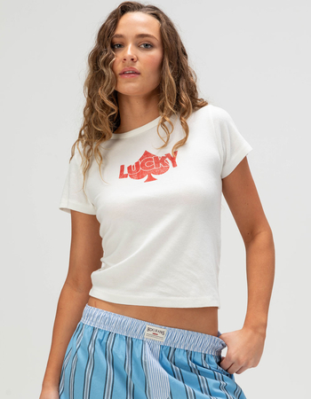 BDG Urban Outfitters Lucky Spade Womens Baby Tee Primary Image