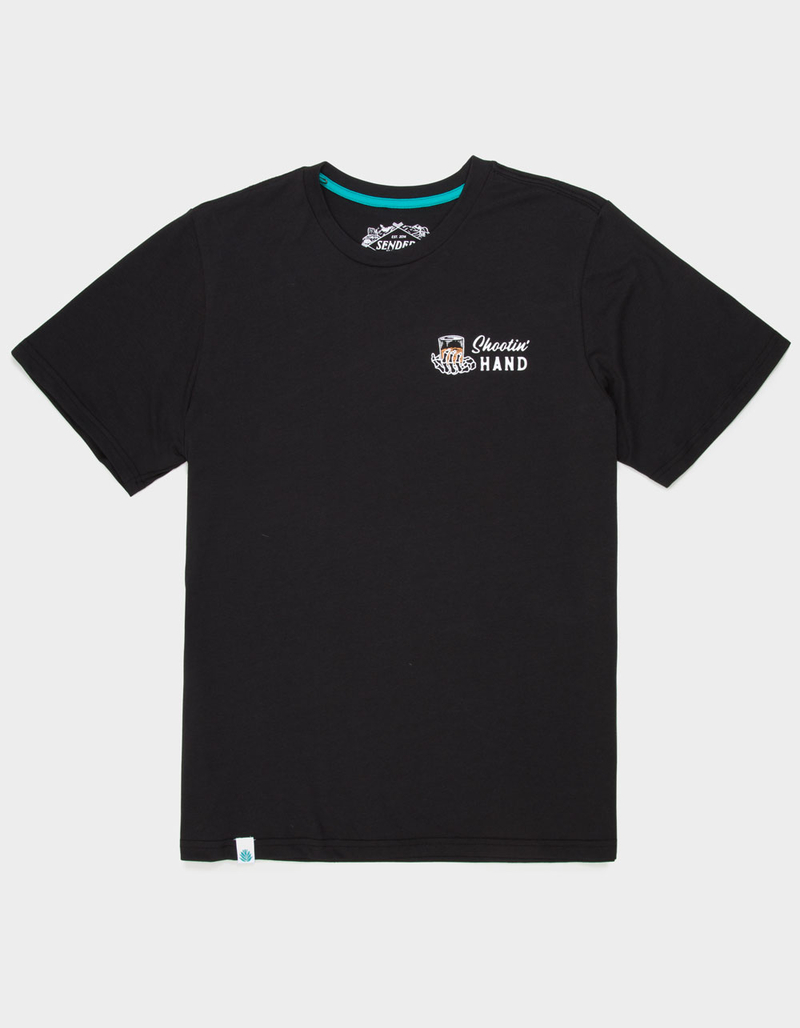 SENDERO PROVISIONS CO. Shootin Hand Mens Tee image number 1