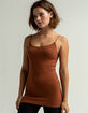 FULL TILT Seamless Womens Toffee Cami image number 1