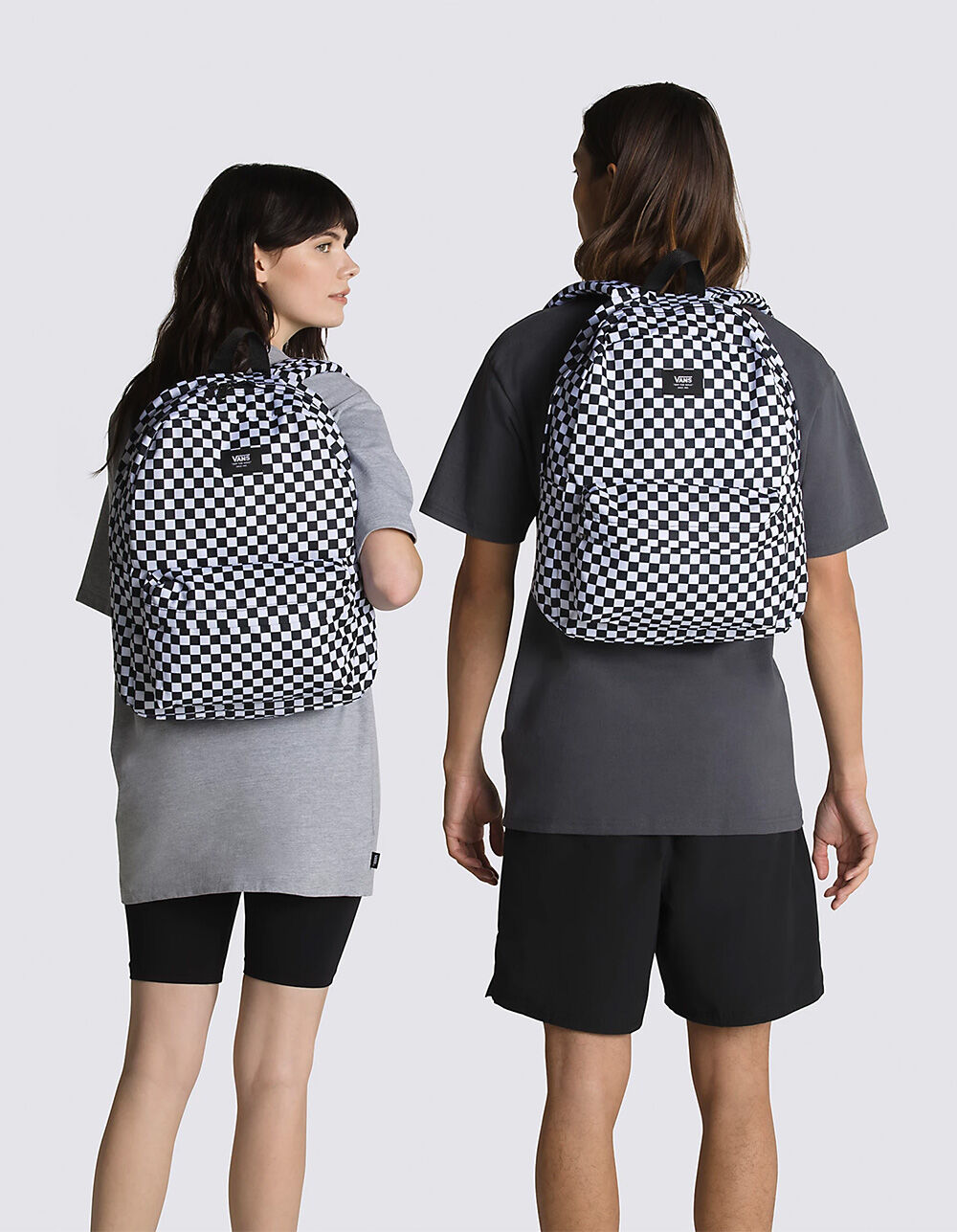 【VANS】ABD CHECK バケットバッグ★大人気 VANS Old Skool H2O Check Backpack - BLK/WHT - ONE SIZE | Tillys