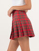 RSQ Plaid Pleated Skirt image number 2