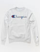 CHAMPION Dot-Stitch Mens Crewneck Sweatshirt image number 1