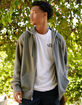 RSQ Mens Full Zip Fleece Hoodie image number 1