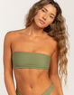 FULL TILT Texture Bandeau Bikini Top image number 7