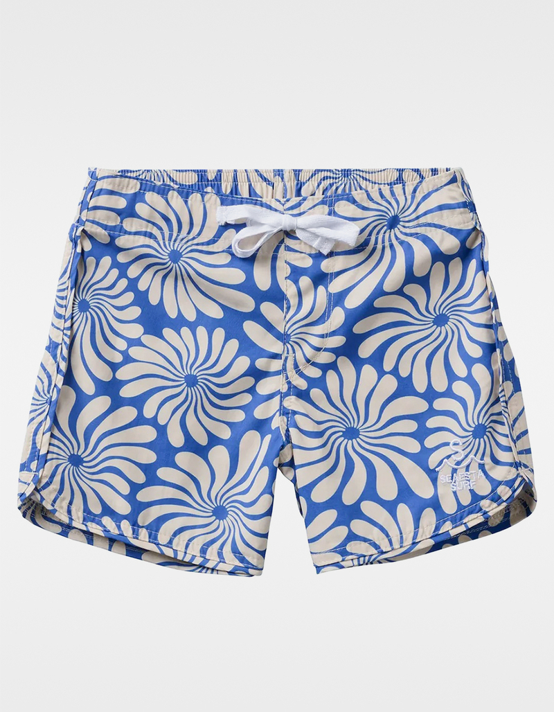 SEAESTA SURF Wavy Flowers Boys Boardshorts image number 0