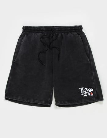 RIOT SOCIETY x Peanuts LA Snoopy Mens Sweat Shorts Primary Image