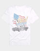 FORD Mustang USA Mens Tee image number 1