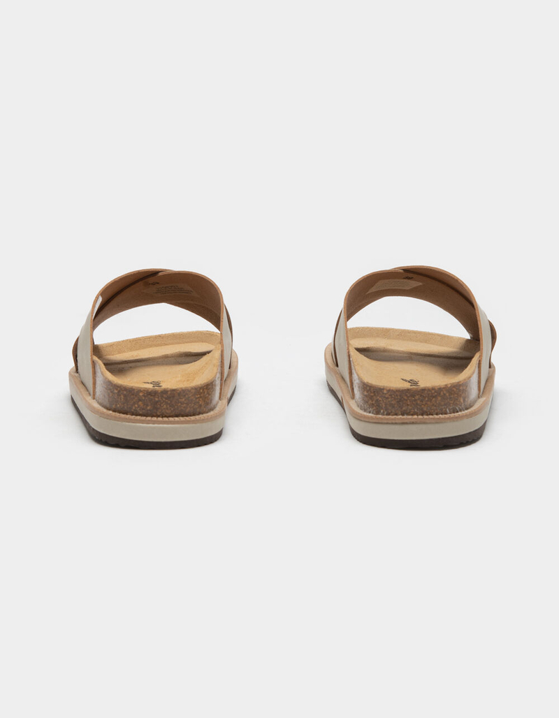 FREE PEOPLE Sidelines Womens Gray Footbed Sandals image number 3