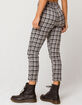 SKY AND SPARROW Plaid Womens Pants image number 4