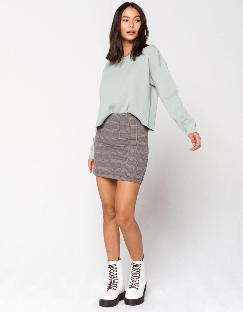 IVY & MAIN Thermal Sage Womens Pullover image number 3