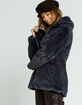 ASHLEY Faux Fur Womens Moto Jacket image number 2