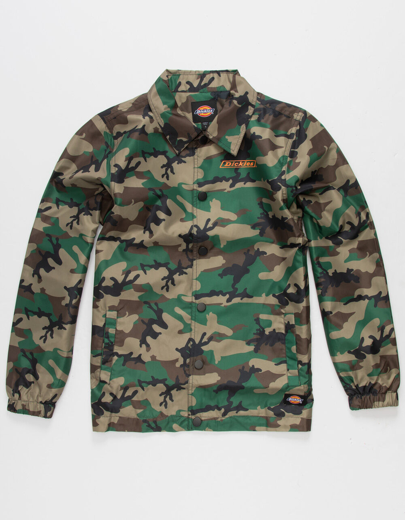 DICKIES Camo Boys Windbreaker Jacket image number 1
