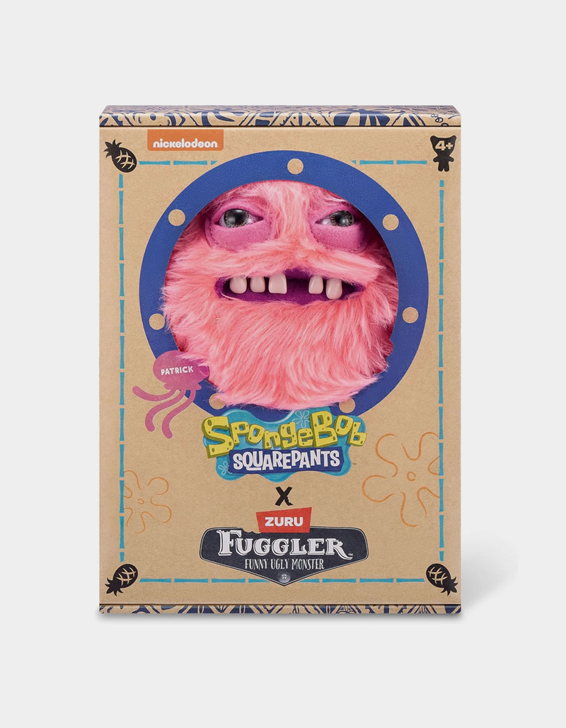Fuggler x SpongeBob SquarePants Patrick 9" Plush Toy image number 1