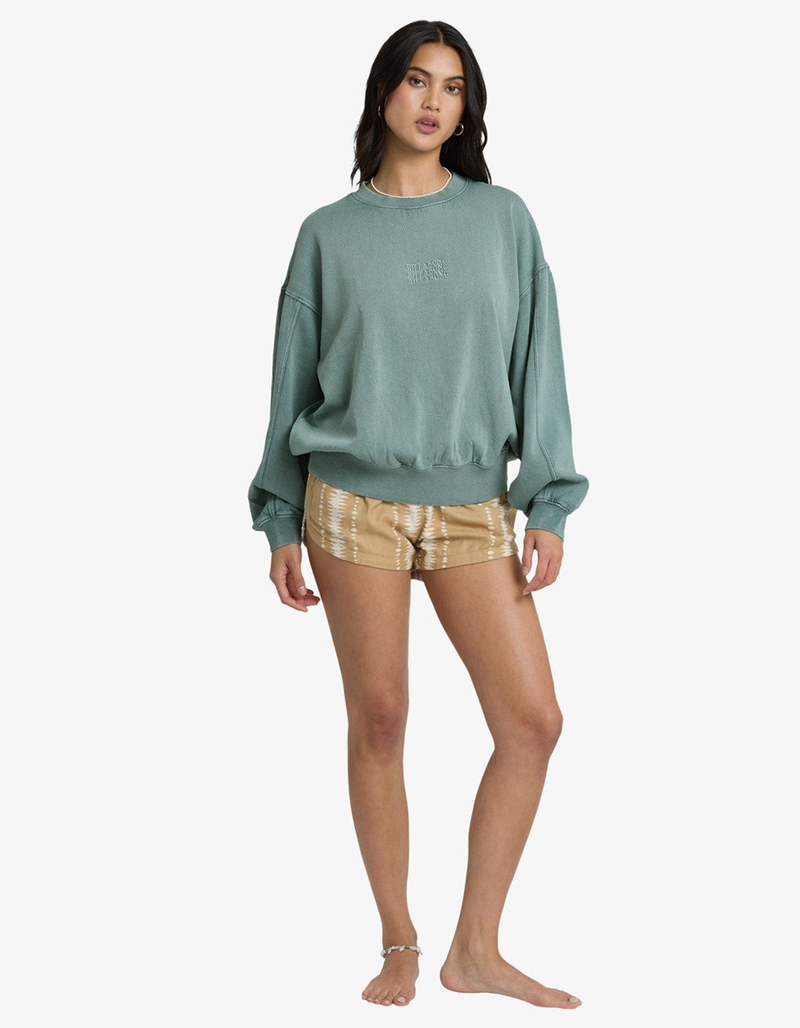 BILLABONG Bleached Out Kendal Womens Crewneck Sweatshirt image number 3