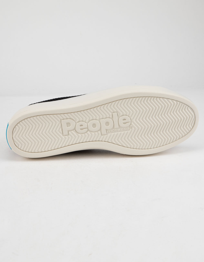 PEOPLE FOOTWEAR The Phillips Knit Really Black & Picket White Shoes image number 5