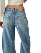 FREE PEOPLE Good Luck Mid Rise Barrel Womens Jeans image number 8
