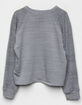FOR ALL SEASONS Brushed Raglan Girls Top image number 2