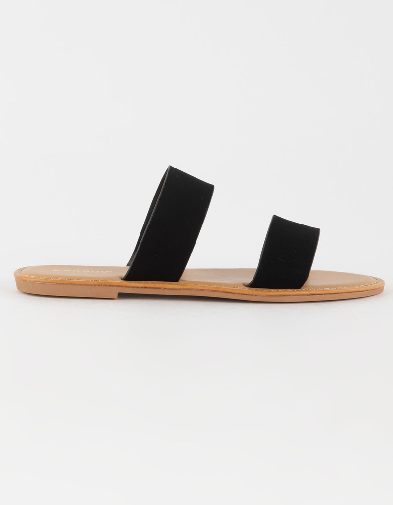 BAMBOO Double Strap Womens Sandals image number 1