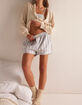 FREE PEOPLE Day to Day Womens Flannel Boxers image number 3