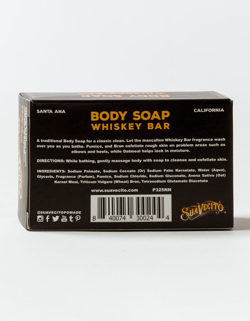 SUAVECITO Whiskey Bar Body Soap image number 3