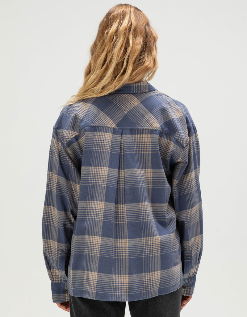 SALTY CREW Nomad Womens Crop Flannel image number 3