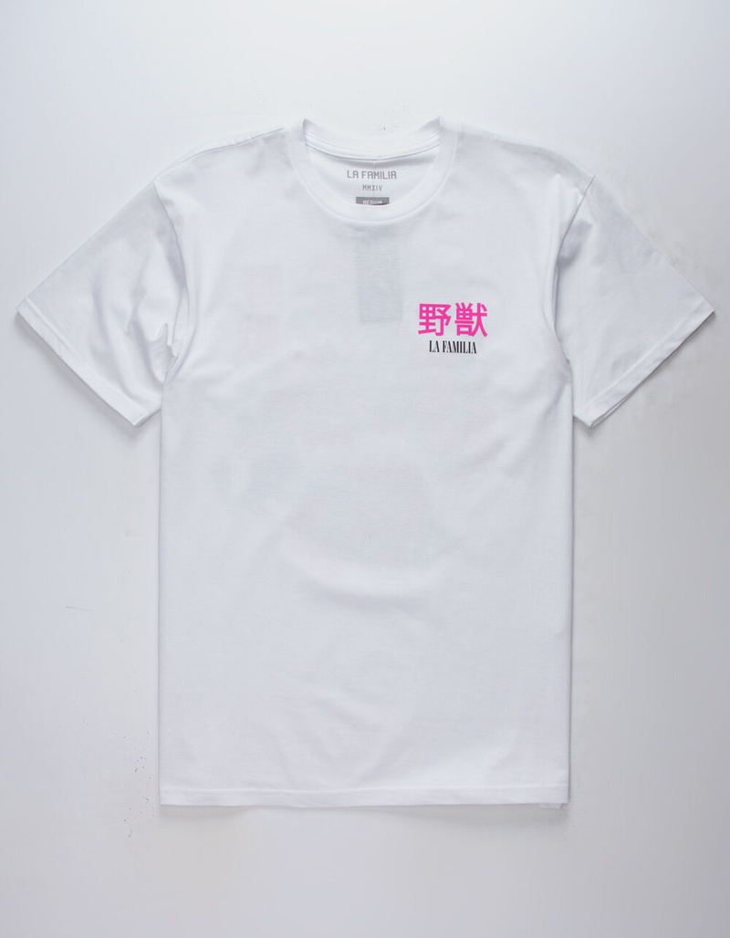 LA FAMILIA Dragon Beast Mens T-Shirt image number 1