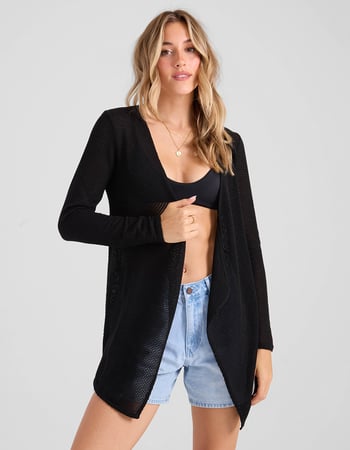 VOLCOM Lived In Go Go Womens Wrap Sweater Primary Image
