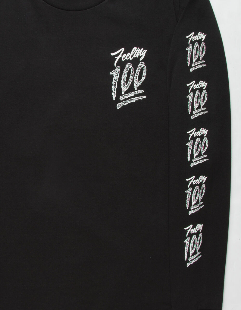 FRESH VIBES Feeling Hundred Mens T-Shirt image number 2