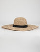 ROXY For Your Beloved Womens Straw Sun Hat image number 2