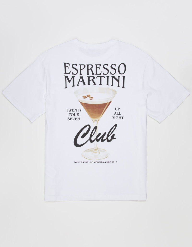 ONLY & SONS Martini Mens Relaxed Fit Tee image number 0