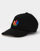 ADIDAS Originals 3D Trefoil Womens Black Strapback Hat image number 1