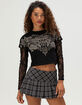 AFFLICTION Rumination Womens Long Sleeve 2fer Tee image number 1