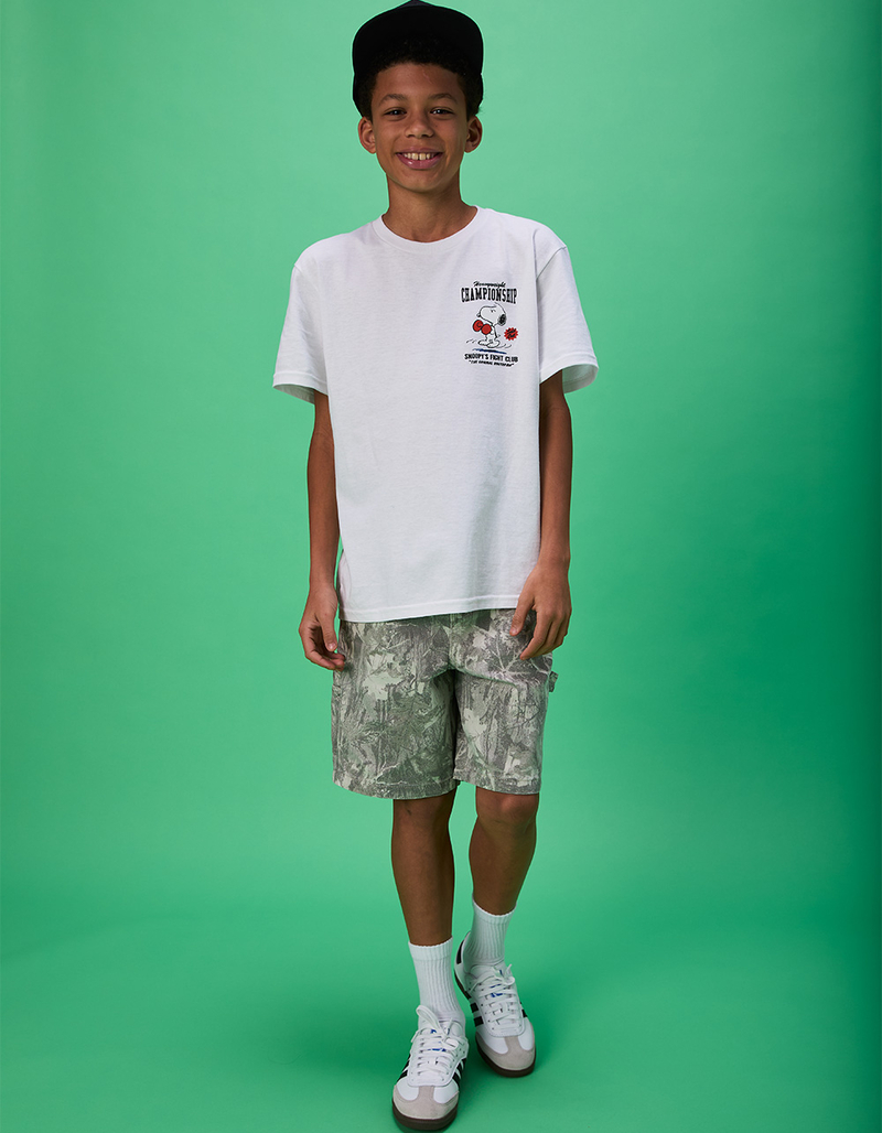 RIOT SOCIETY x Peanuts Snoopy's Fight Club Boys Tee image number 6