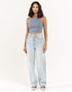 RSQ Womens High Rise Baggy Jeans image number 1