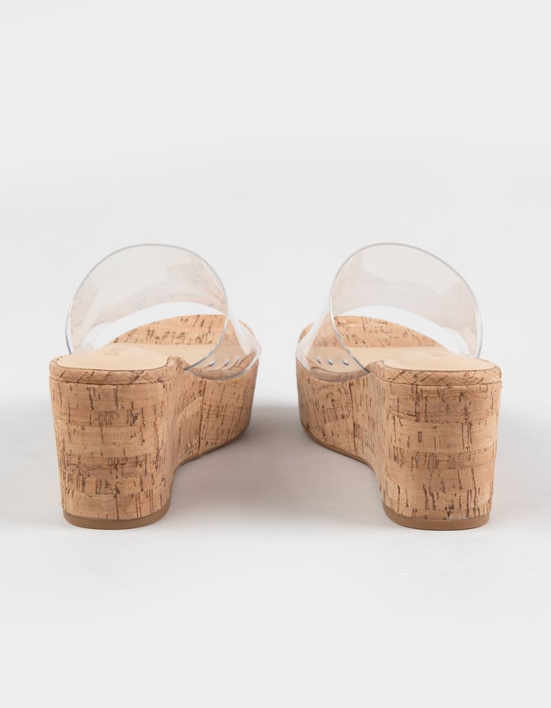 BAMBOO Beyond Womens Wedge Sandals image number 5