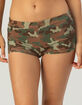 FULL TILT Camo Womens Micro Swim Boyshorts image number 2