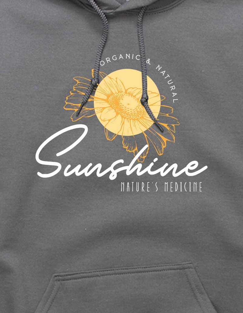 FLORAL Sunshine Sunflower Unisex Hoodie image number 1