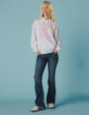 RSQ Womens Low Rise Bootcut Jeans image number 5