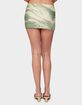 EDIKTED Kasen Printed Mesh Mini Skirt image number 3