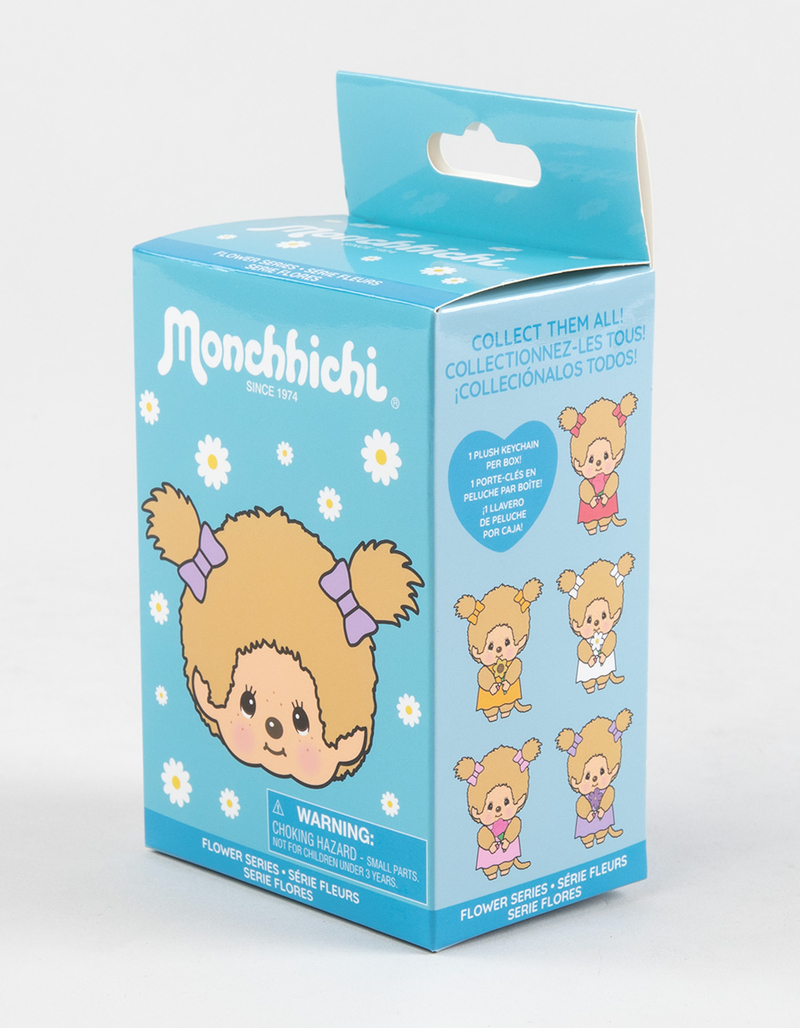 MONCHHICHI Flower Plush Keychain Blind Box image number 3