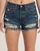 LEVI'S 501 High Rise Womens Denim Shorts - Blame Game image number 2