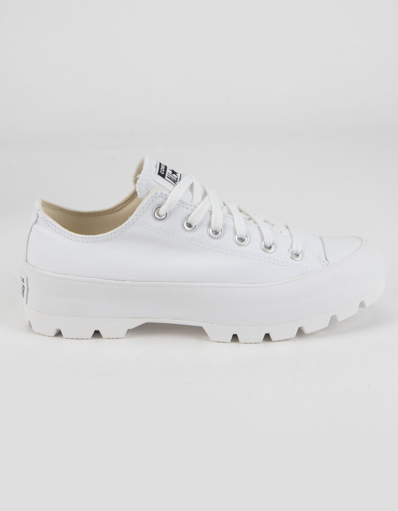 CONVERSE Lugged Canvas Chuck Taylor All Star Womens White Low Top Shoes converse-lugged-canvas-chuck-taylor-all-star-womens-white-low-top-shoes