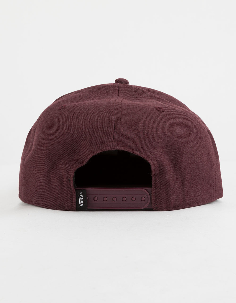 VANS Westgate Burgundy Mens Snapback Hat image number 1