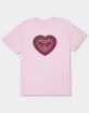 BOW Heart Lace Unisex Tee image number 1