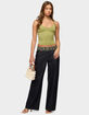 EDIKTED Vinney Strappy Bead V-Neck Top image number 5