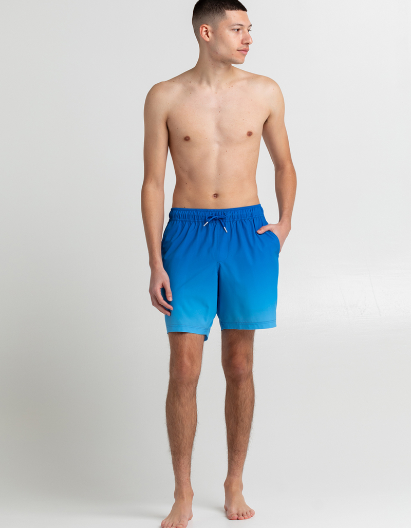 BLUE CROWN Shark Bait Water Change Mens Swim Shorts image number 10