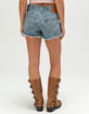 LEVI'S Premium 501 Original Fit Womens High Rise Shorts - Vague Finish image number 5