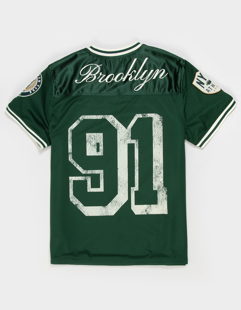BROOKLYN CLOTH Mens Mesh Football Jersey image number 1