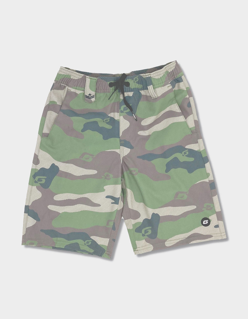 GROM Off Road Drawstring Wet Dry Boys Walk Shorts image number 0