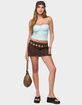 EDIKTED Galya Textured Halter Top image number 5